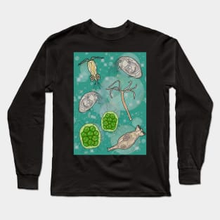 Freshwater Organisms Long Sleeve T-Shirt
